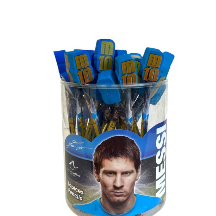 MR-039 MESSİ SİLGİLİ KURŞUN KALEM MAVİ 36LI