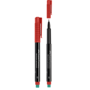 FABER C. PERMANENT KALEM (S) KIRMIZI 10'LU *36 FABER C. PERMANENT KALEM (S) KIRMIZI 10'LU *36
