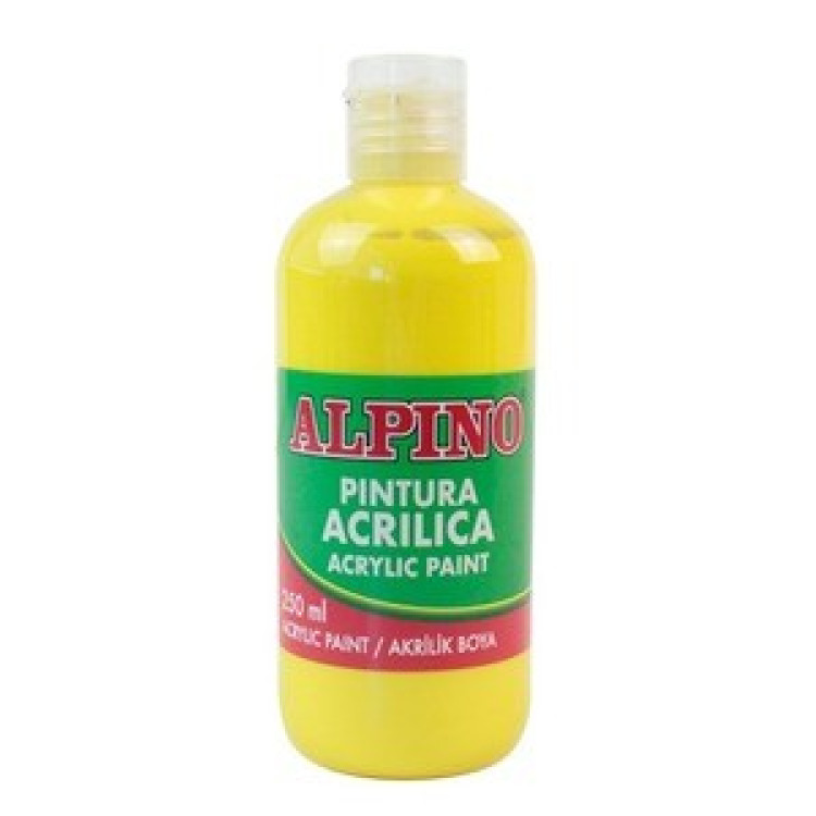 ALPINO DM-030180 TEMPERA SULU BOYA 250ML-SARI