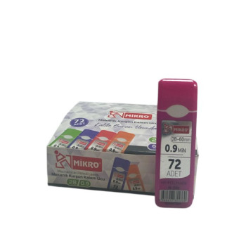 MİKRO M-1260  60MM KURŞUN KALEM UCU 0,9MM UÇ 12'Lİ
