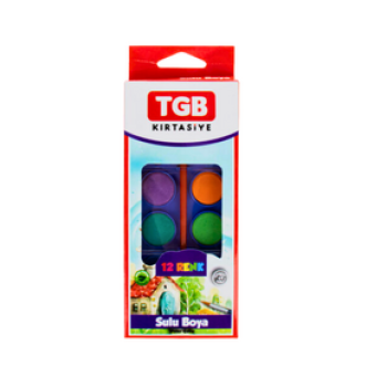 TGB-1034A KÜÇÜK BOY SULU BOYA 24'LÜ TGB-1034A KÜÇÜK BOY SULU BOYA 24'LÜ