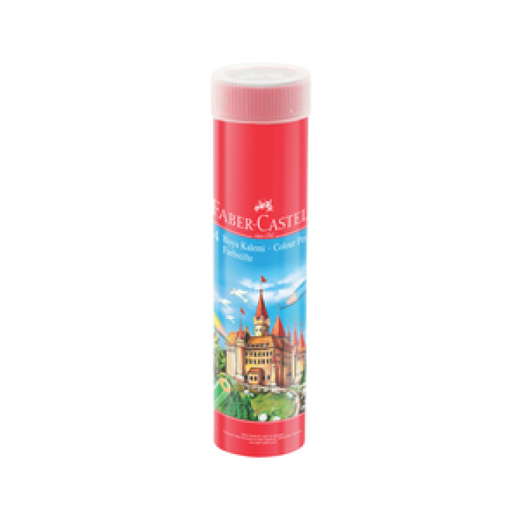 FABER CASTELL 24 RENK TÜP KURUBOYA *4