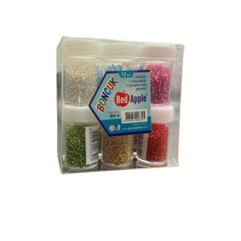 RED APPLE BD-4 TUZLUKLU BORU BONCUK12Lİ*48 RED APPLE BD-4 TUZLUKLU BORU BONCUK12Lİ*48