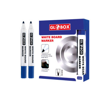 GLOBOX 6775 TAHTA KALEMİ MAVİ 12'Lİ *24 >