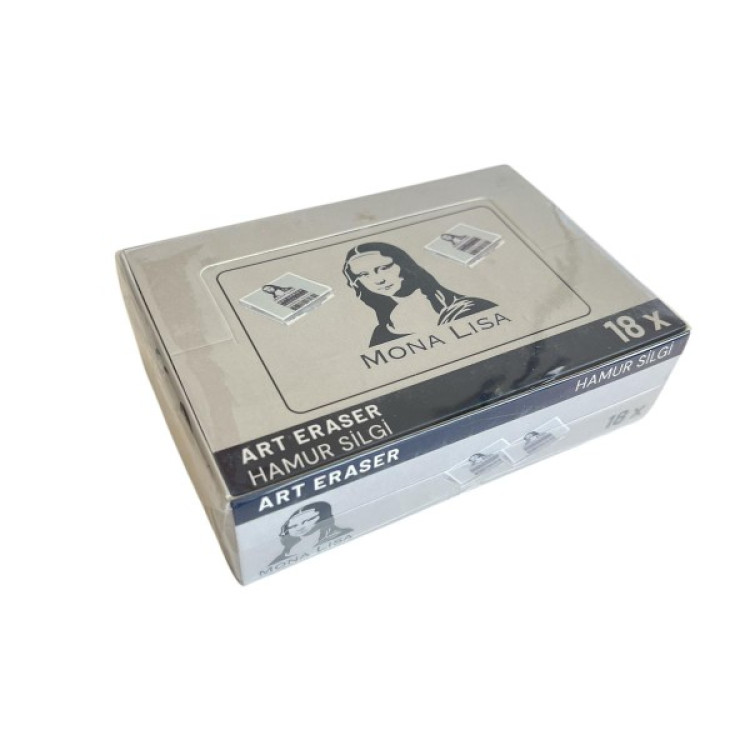 MONALİSA ER-1103 GRİ HAMUR SİLGİ 18Lİ *40