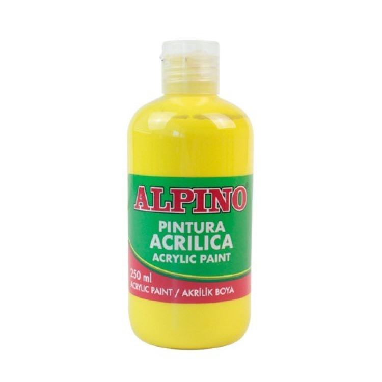 ALPINO DM-030180 TEMPERA SULU BOYA 250ML-SARI