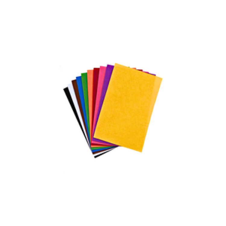 EDUCOLORS 20*30 KEÇE 10 RENK *100