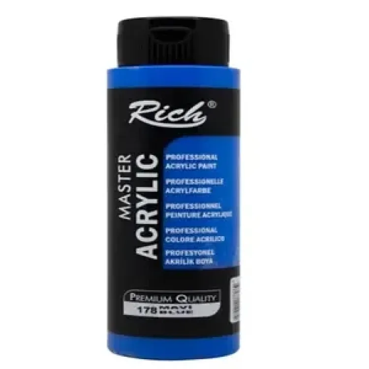RİCH MASTER 4199 AKRİLİK BOYA MAVİ 120CC