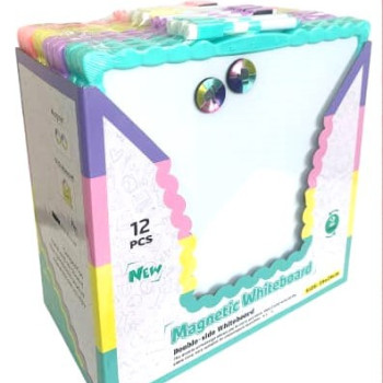 MİKRO JL-116 MAGNETİK ÇİFT TARAFLI YAZI TAHTASI 29CMX29CM 12 Lİ*8