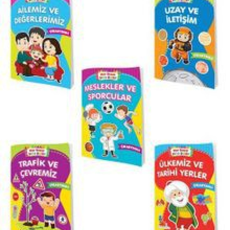 EMA OKUL ÖNCESİ BOYA-ÖĞREN 1-5/EMA ÇOCUK *50