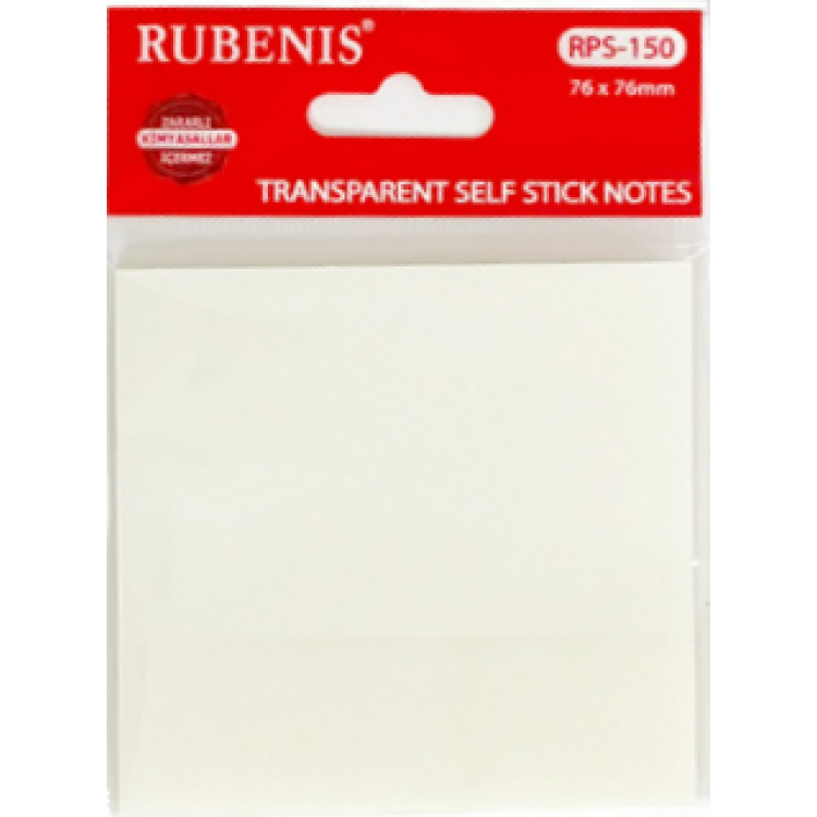 RUBENİS RPS-150 ŞEFFAF POSTİT 24LÜ *24