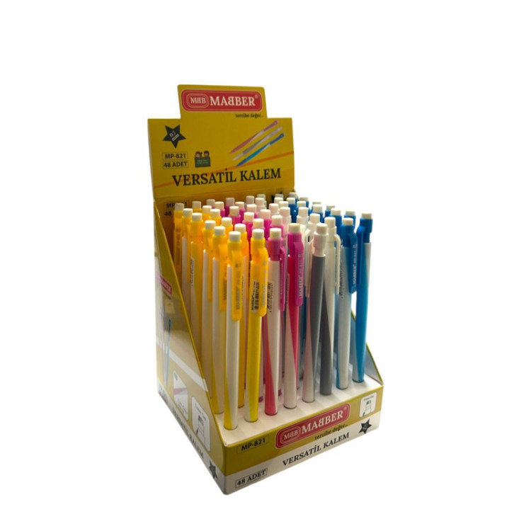 MABER  MP-821 STANDLI VERSATİL KALEM 0.7MM 48Lİ