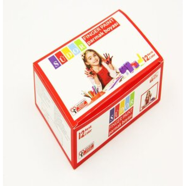 SÜDOR SD826 PARMAK BOYASI SET 12x30 ML *36