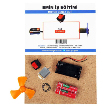 EMİN İŞ EM646 MOTOR DENEY SETİ
