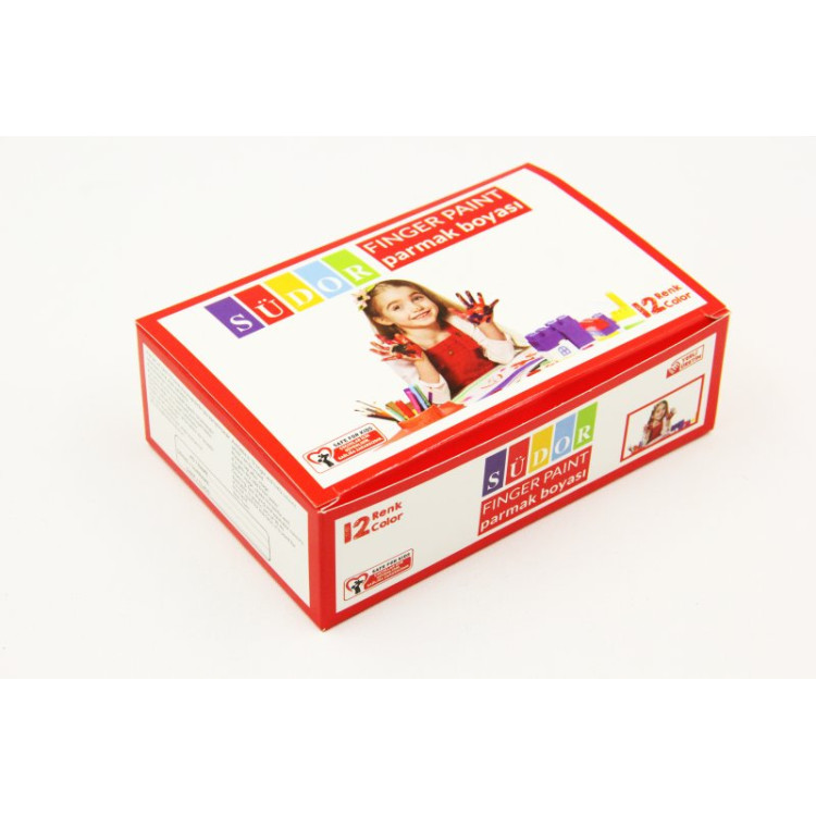 SÜDOR SD826 PARMAK BOYASI SET 12x30 ML *36