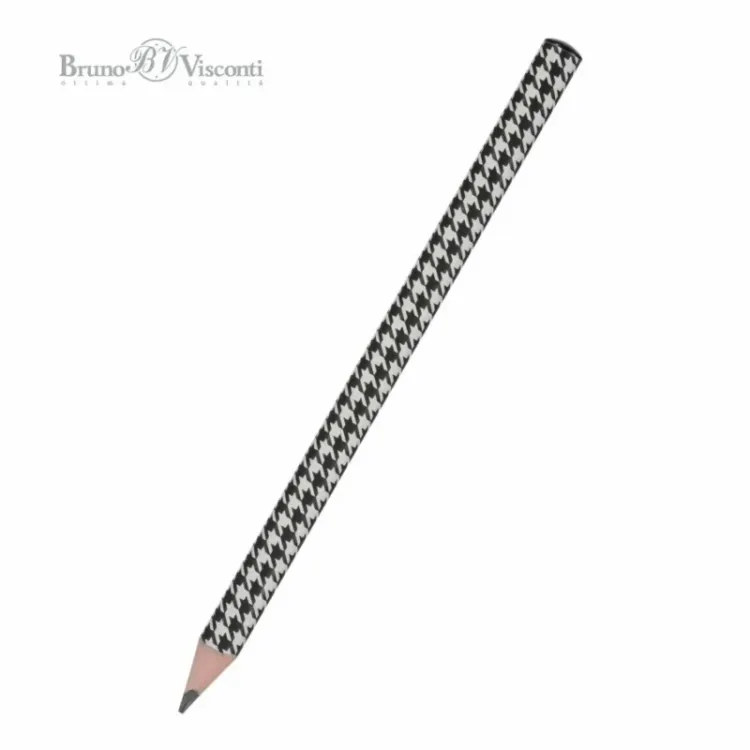 HAPPY GRAPHİX 21-0030 BLACK JUMBO KURŞUN KALEM  4B 3,5MM TRENDY 30LU