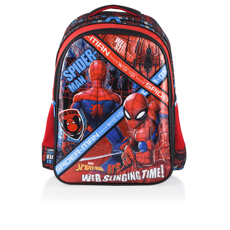 SPIDERMAN İLKOKUL ÇANTASI SALTO WEB SLINGING TIME ^