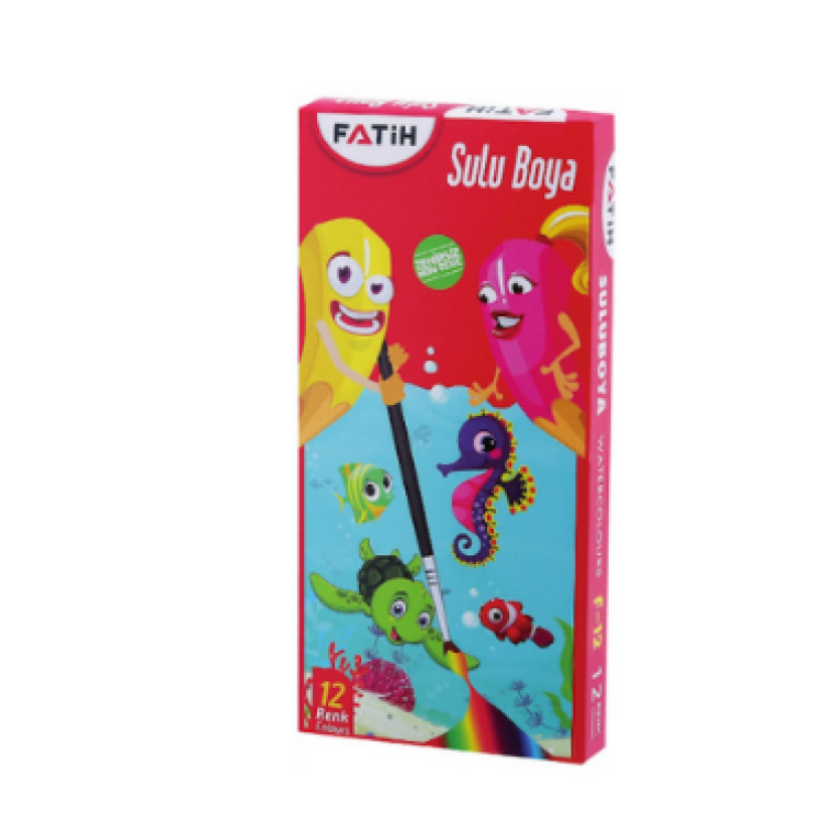 FATİH F-12 SULUBOYA 12 RENK*144