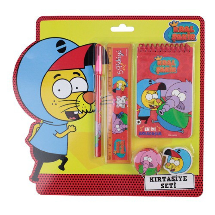 KRAL ŞAKİR KS-7466 KIRTASİYE SETİ ^