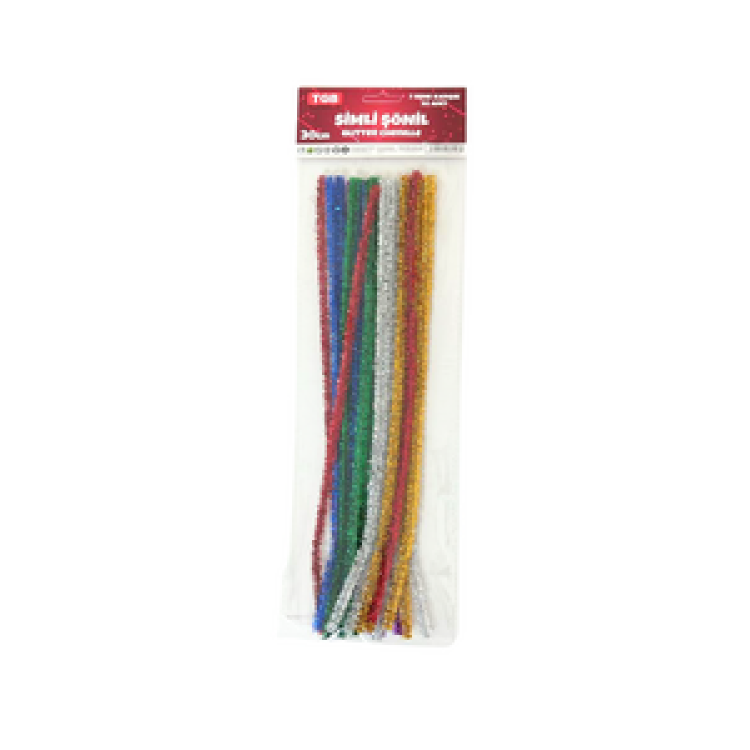 TGB-2821 SİMLİ ŞÖNİL 30CM 12Lİ *50