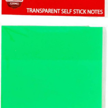 RUBENİS RPS-154 ŞEFFAF YEŞİL POSTİT 24'LÜ *24 >