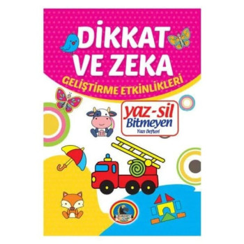 KARATAY YAZ-SİL DİKKAT VE ZEKA GELİŞTİRME*100 KARATAY YAZ-SİL DİKKAT VE ZEKA GELİŞTİRME*100