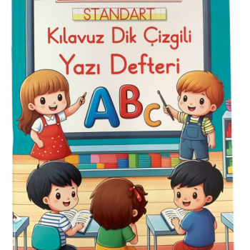 EMA A4 KILAVUZ DİK ÇİZGİLİ GÜZEL YAZI DEFTER RENKLİ*50 |