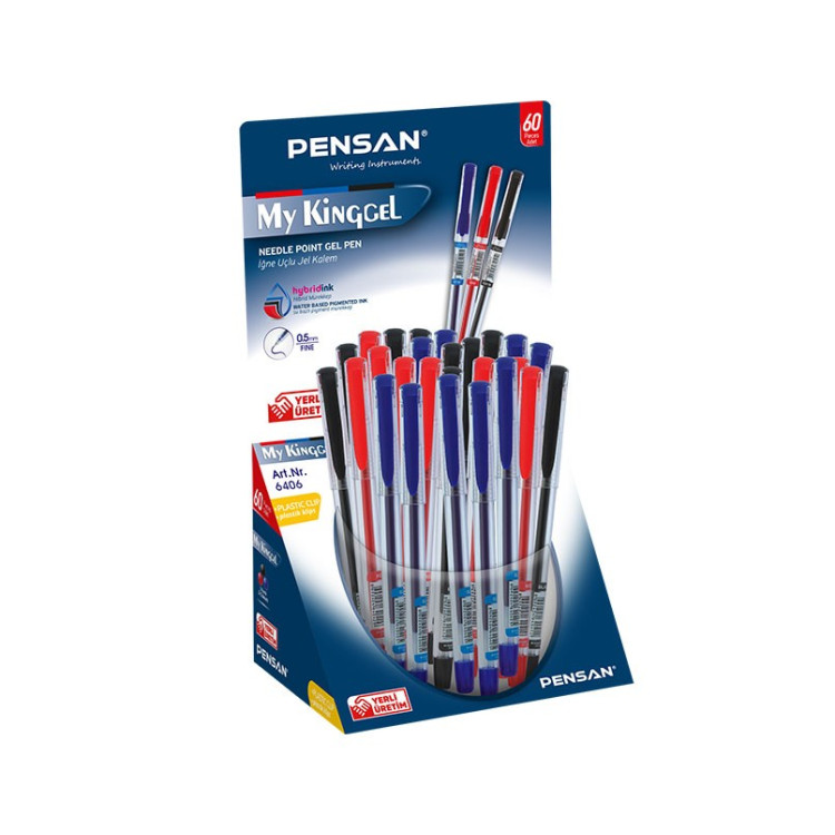 PENSAN MY KING JEL KALEM 60LI *10