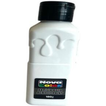 NOVA COLOR NC-1005 BEYAZ AKRİLİK BOYA 180 GR*72