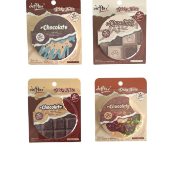 DEFFTER 4410 CHOCOLATE 105X130 YAPIŞKANLI NOT DEFTERİ 36'LI >