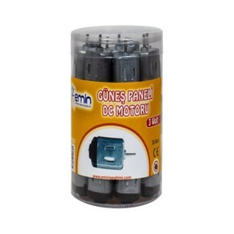 EMİM EM-3017 SOLAR (VARISTOR) DC MOTOR 3 WOLT 40LI*1000
