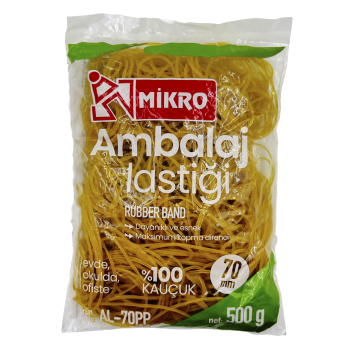 MİKRO AL-70PP AMBALAJ LASTİĞİ 70MM - 500G > MİKRO AL-70PP AMBALAJ LASTİĞİ 70MM - 500G >