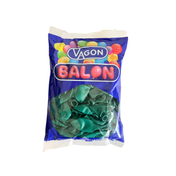 VAGON 8009 K.YEŞİL BALON 100'LÜ