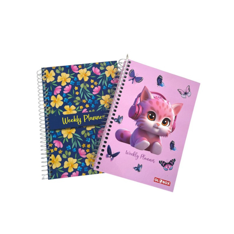 GLOBOX 3798  HAFTALIK PLANLAYICI AJANDA 2Lİ*96