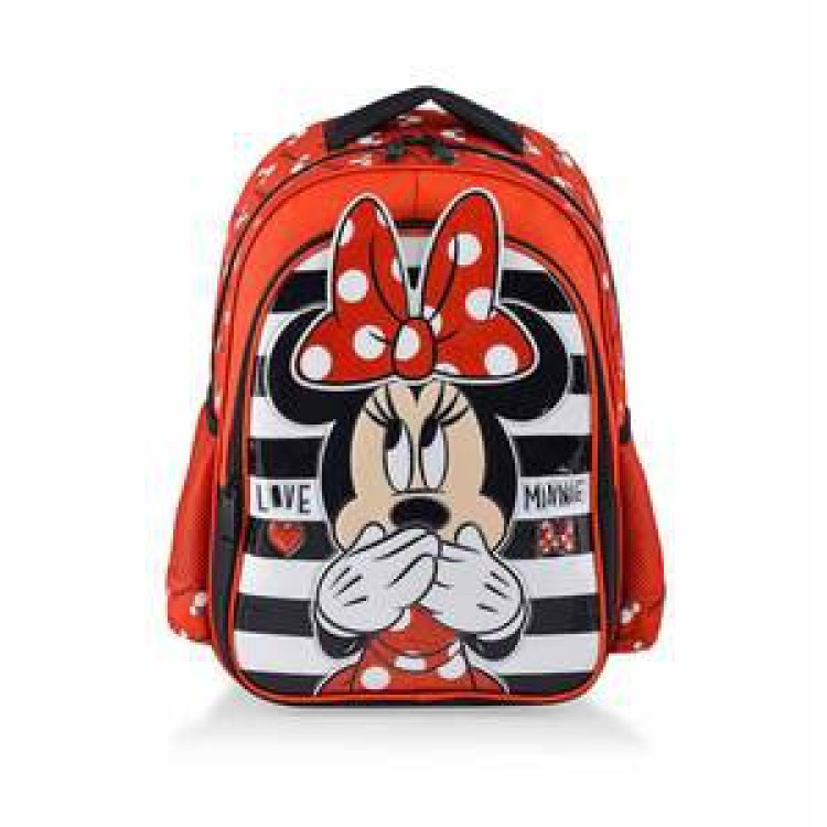 MINNIE İLKOKUL ÇANTASI DUE ICONIC FOREVER W3 ^