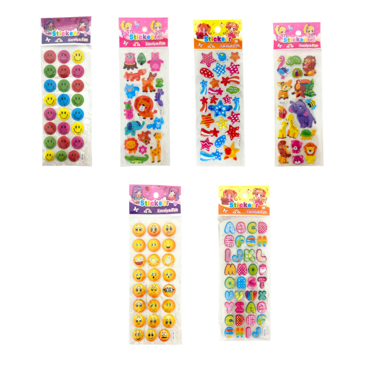 TK-262 STİCKERS 24'LÜ*333