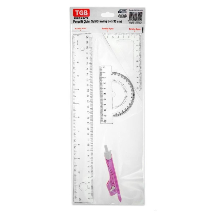 TGB-1638 TGB PERGELLİ ÇİZİM SETİ 24'LÜ*12