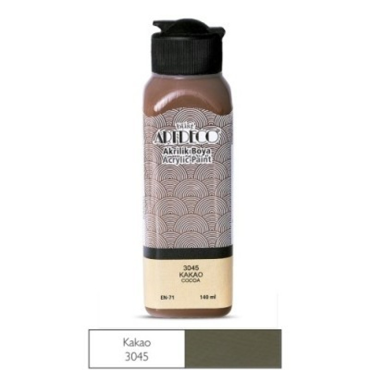ARTDECO 3045 AKRİLİK BOYA 140ML KAKAO >