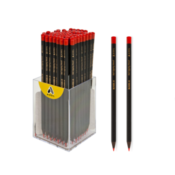 ADEL 1419 KIRMIZI KOPYA KALEMİ SİYAH 72'Lİ