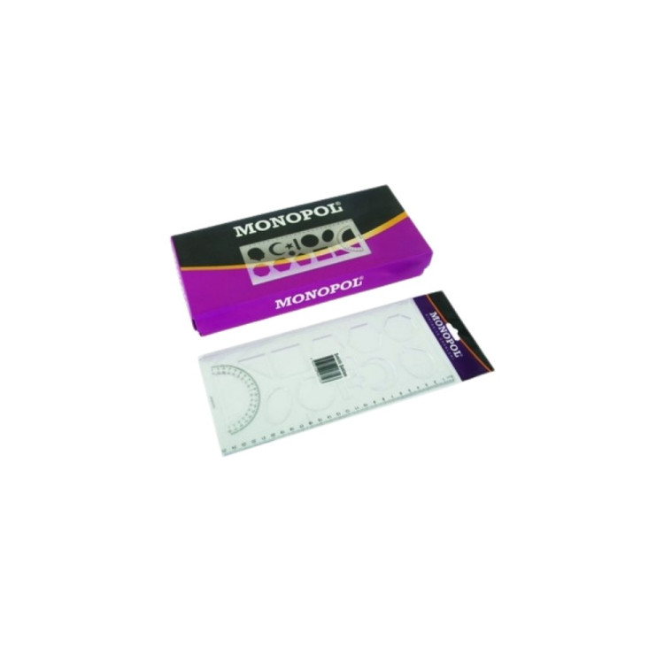 MONOPOL 1611 GEOMETRİ ŞEKİLLER ŞABLONU 24LÜ*20