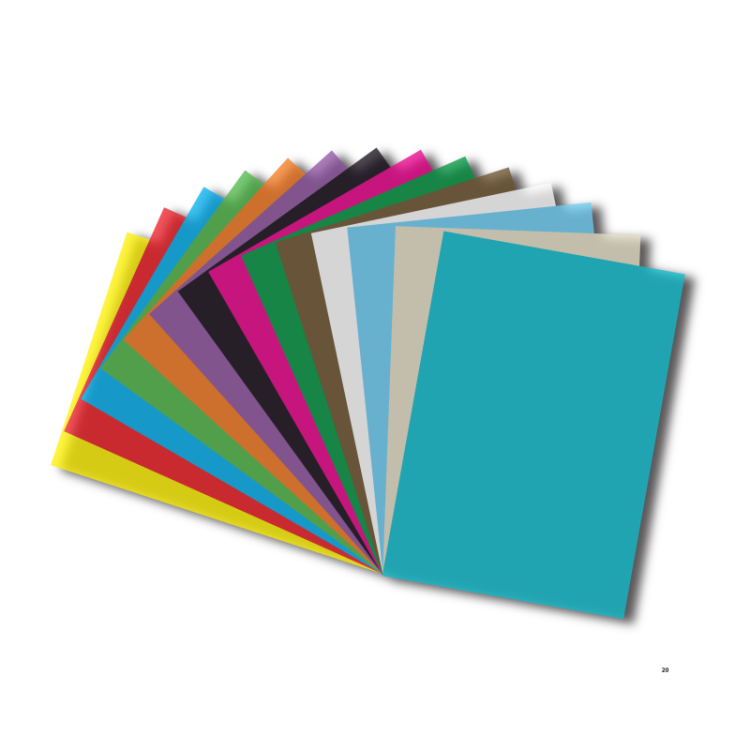 FON KARTONU 48*68 160 GR KIRMIZI 100'LÜ PK