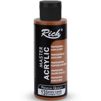 RİCH MASTER AKRİLİK BOYA KESTANE 120CC