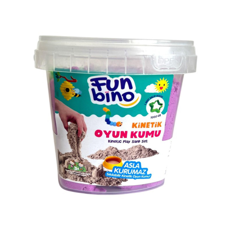 FUN BİNO F127 KİNETİK KUM 1000GR *12