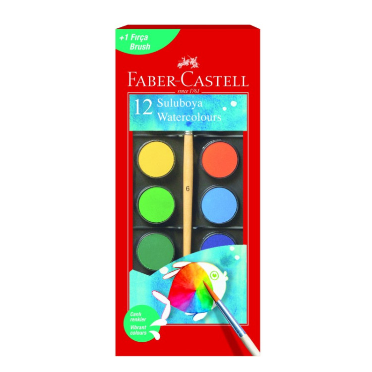 FABER C. SULUBOYA 12 RENK BÜYÜK *72
