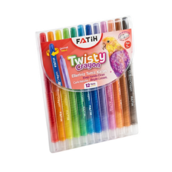FATİH 50240 TWİSTY CRAYON MUM BOYA 12 RENK *144 FATİH 50240 TWİSTY CRAYON MUM BOYA 12 RENK *144