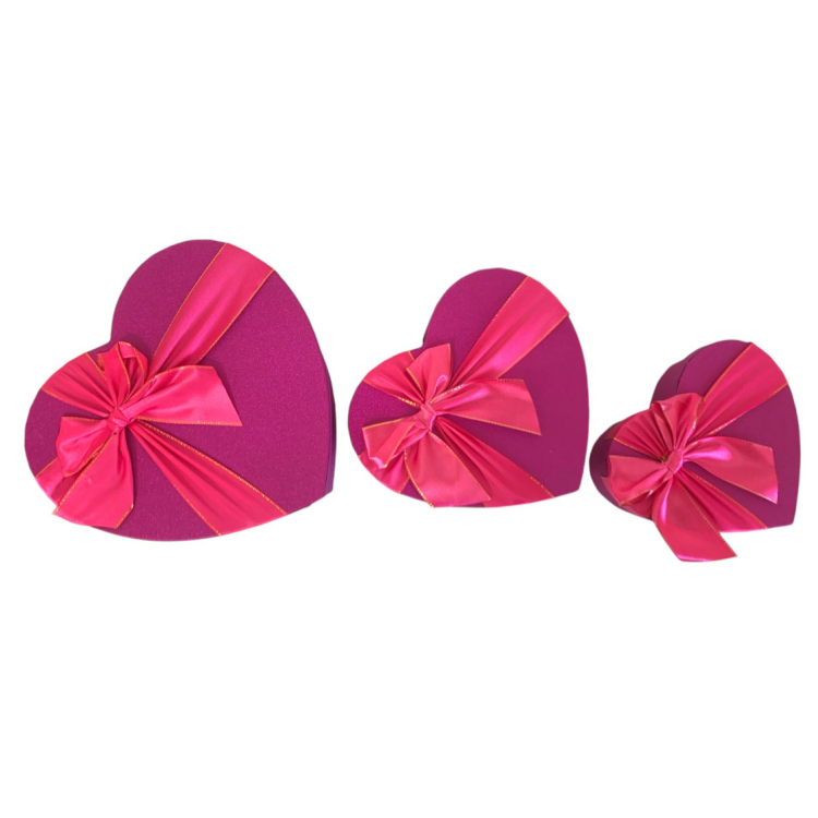 FİXPOİNT  K-1209 KALP SİMLİ KARMA HEDİYE KUTUSU 3LÜ *36