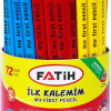 FATİH 12042 JUMBO ÜÇGEN İLK KALEMİM RENKLİ 72Lİ*24