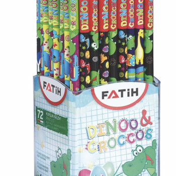 FATİH 16830 DİNOCROCCOS KURŞUN KALEM 72'Lİ *24