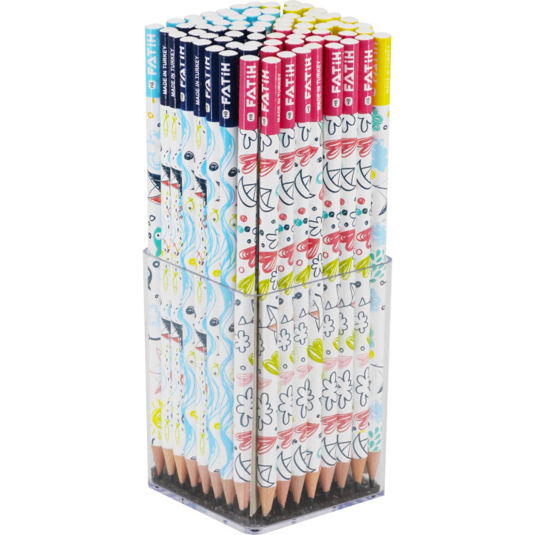 FATİH 17710 ÇOCUK ÇİZİMİ KURŞUN KALEM 72Lİ *24