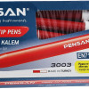 PENSAN 3003 OFİS TİPİ KEÇELİ KALEM KIRMIZI 10'LU *120